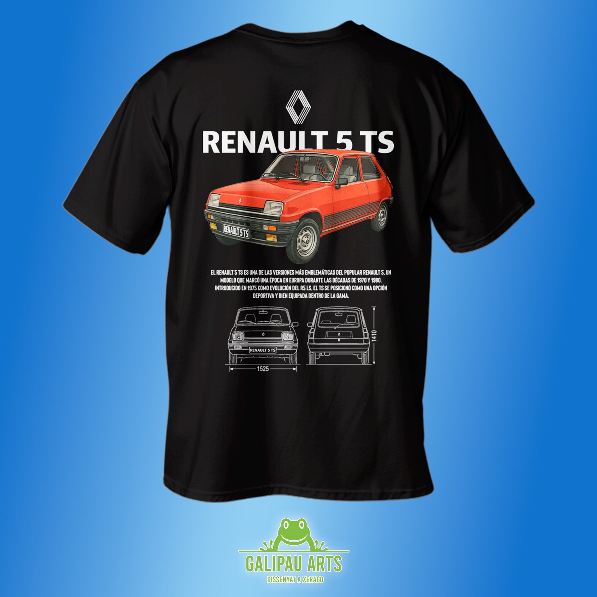 Camiseta Renault R5 TS - 2